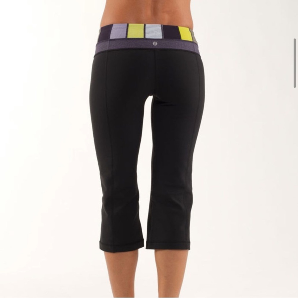 Lululemon Size 2 Groove Crop Quilting Winter